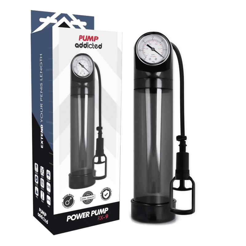 PUMP ADDICTED – BOMBA ERECCIÓN RX9 TRANSPARENTE - immagine 2